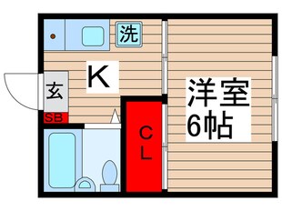 エステル西新井の物件間取画像